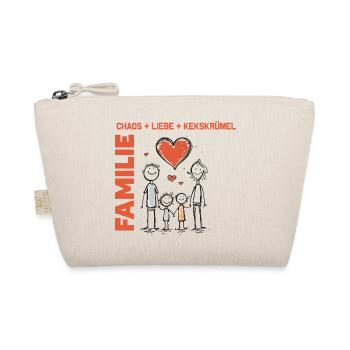 FAMILY-Chaos Love Cookie Crumbs-Personalizable - Organic Pouch - nature - Front