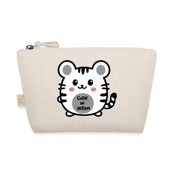 Kawaii Tiger Cutie en action - Trousse biologique - nature - Devant