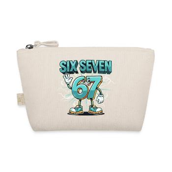 Meme 67 Six Seven Italian Meme Funny - Organic Pouch - nature - Front