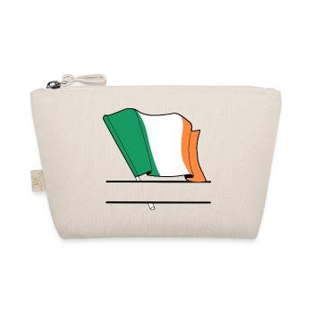 Irland-Flaggen-Namensraum - Bio-Täschchen - Natur - Vorne