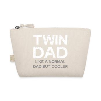 Twin Dad – cooler than normal father - Organic Pouch - nature - Front