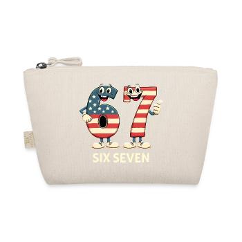 US Flag 67 Memes Six Seven - Organic Pouch - nature - Front