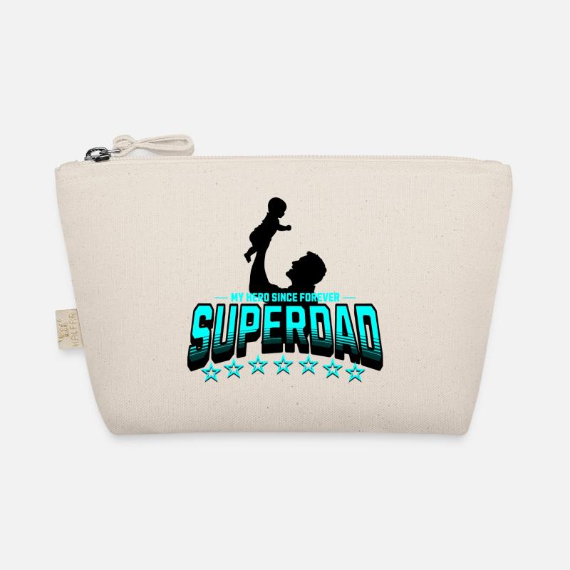 Superdad Heldenvater Seit Immer Bio-Täschchen