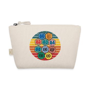 Vintage Retro 80s Auto Stickers - Organic Pouch - nature - Front