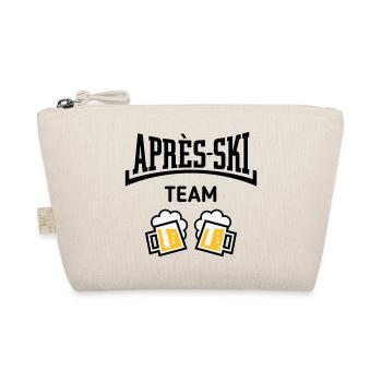 Après-Ski Team (Bier Apres Ski Konkav / POS 3C) - Bio-Täschchen - Natur - Vorne