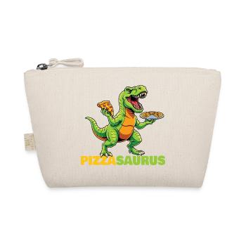Pizzasaurus Dinosaure Amateur de pizza drôle - Trousse biologique - nature - Devant