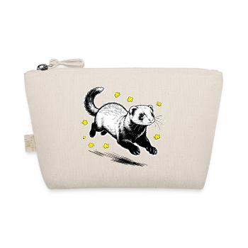 Furet dans des étincelles florales - Trousse biologique - nature - Devant