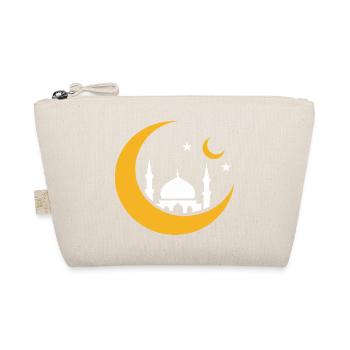 Islam Croissant Lune Mosquée Silhouette  - Trousse biologique - nature - Devant