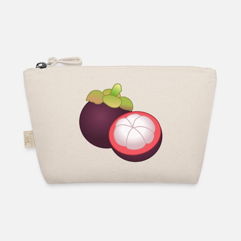 Mangosteen Pop Art - Bio-Täschchen - Natur