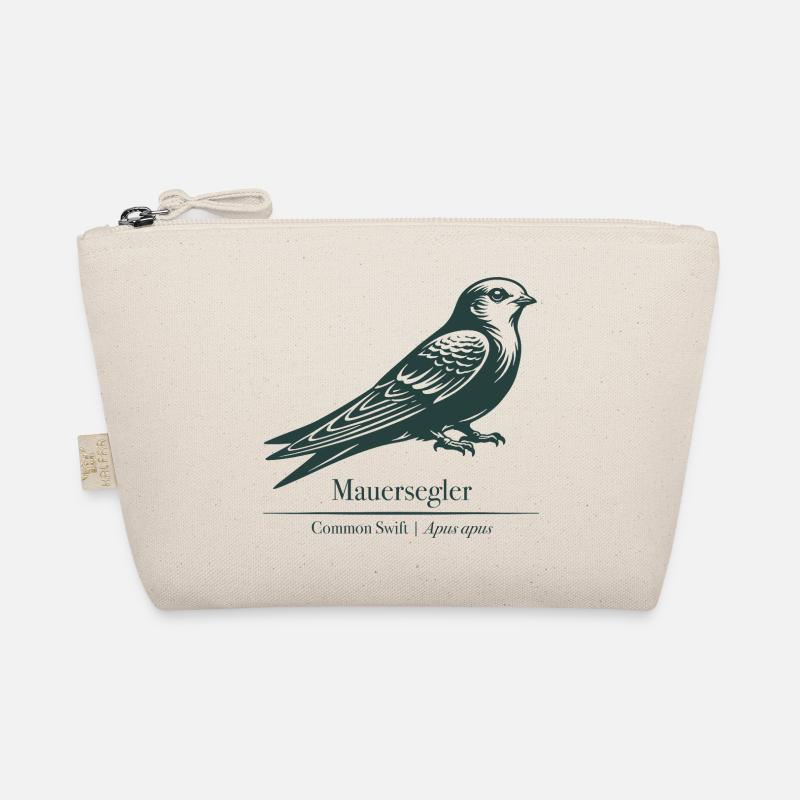 Swift Silhouette | Ornithology | Drawing Organic Pouch