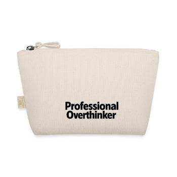 Professional Overthinker Minimalist - Bio-Täschchen - Natur - Vorne