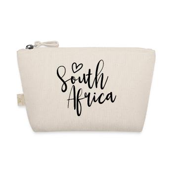 South Africa Heart Women's Love South Africa - Organic Pouch - nature - Front