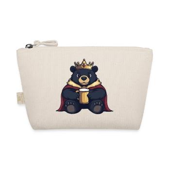 Bear Beer King - Organic Pouch - nature - Front