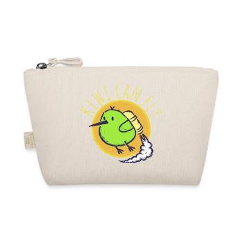 Kiwis can fly - Organic Pouch - nature - Front