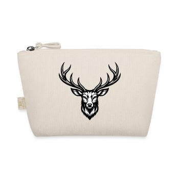 Classic deer and pro - Organic Pouch - nature - Front