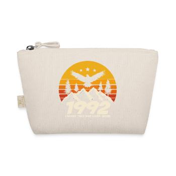 1992 Birthday 1992 Born in 1992 Birthday - Organic Pouch - nature - Front