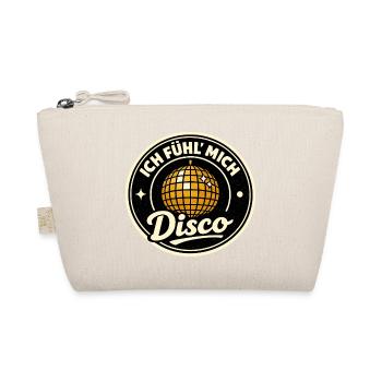 Disco Party Ich Fühl Mich Retro - Bio-Täschchen - Natur - Vorne