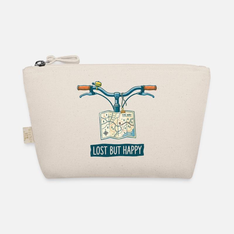 Art de vélo Risograph perdu mais heureux Trousse biologique