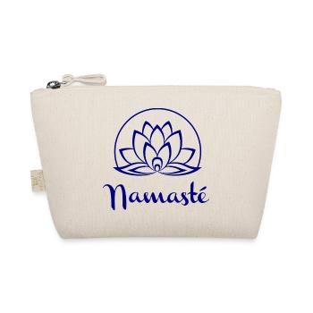 Namaste Lotus Mandala - Organic Pouch - nature - Front