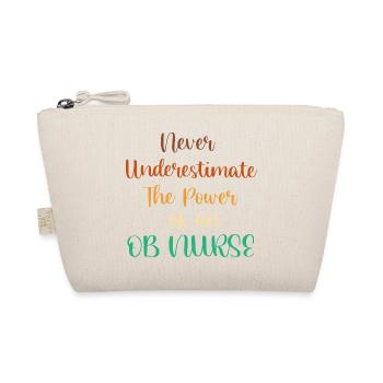 Pregnancy Hospital Nurse - Organic Pouch - nature - Front