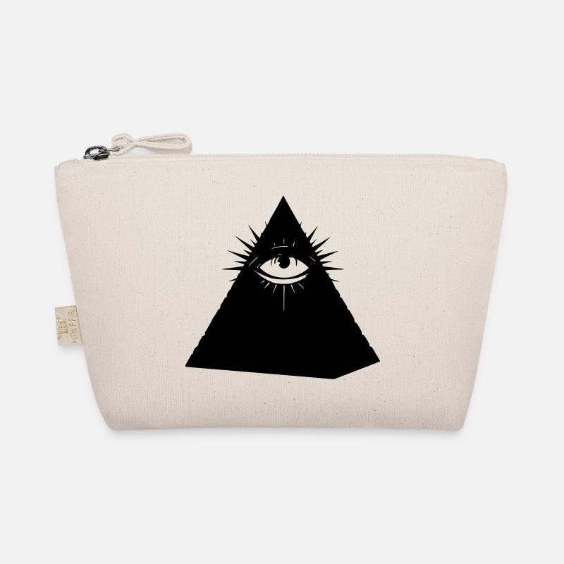 illuminati-pyramide Bio-Täschchen