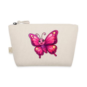 Papillon Rose Câlin - Trousse biologique - nature - Devant