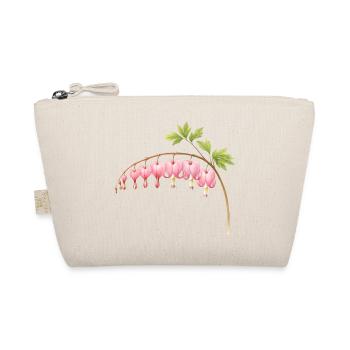 Fleur de printemps rose au cœur saignant - Trousse biologique - nature - Devant
