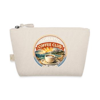 Logo rétro du Croatia Adriatic Coffee Club - Trousse biologique - nature - Devant