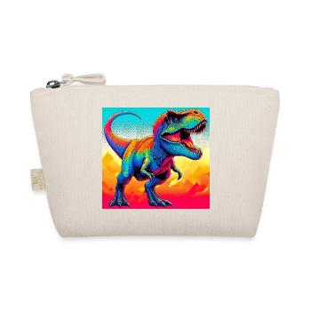 Dinosaurier - Bio-Täschchen - Natur - Vorne