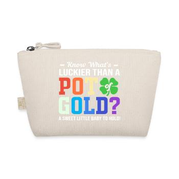 Révélation du sexe de la fête de bébé de la Saint-Patrick - Trousse biologique - nature - Devant