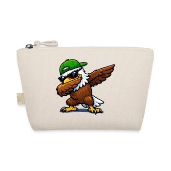 Dabbing Eagle - Organic Pouch - nature - Front
