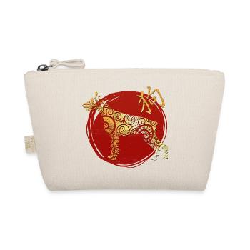 Dog Chinese Zodiac Horoscope - Organic Pouch - nature - Front