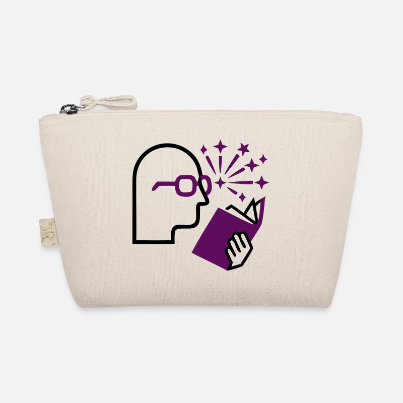 Head Book Idea Inspiration Organic Pouch