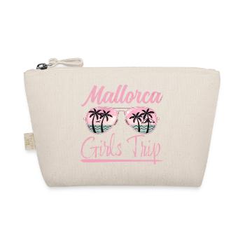 Mallorca, Girls Trip - Organic Pouch - nature - Front