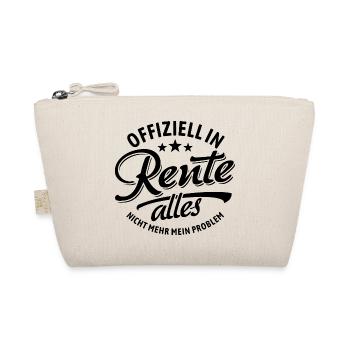 Offiziell in Rente, Alles Nicht Mehr Mein Problem - Bio-Täschchen - Natur - Vorne
