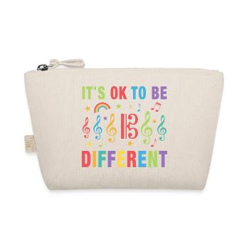 Viola Viola Be Different Musician Alto Key - Organic Pouch - nature - Front