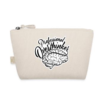 Logo drôle d’anxiété drôle et sombre de la réflexion professionnelle - Trousse biologique - nature - Devant