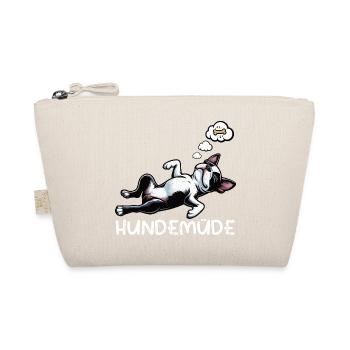 Hundemüde Boston Terrier Boston terrier besitzer  - Bio-Täschchen - Natur - Vorne