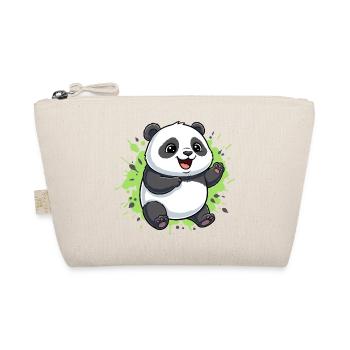Happy Panda Splash - Organic Pouch - nature - Front