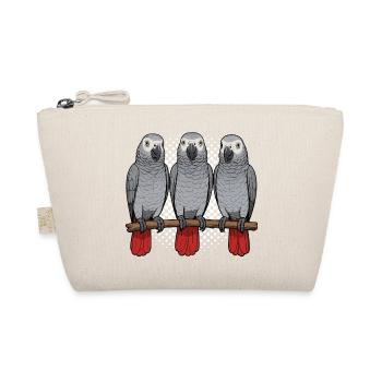African grey parrot parrot owner parrot keeper - Organic Pouch - nature - Front