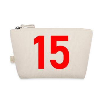 15. 15 ANS. 15e ANNIVERSAIRE. ANNIVERSAIRE 15 ANS. - Trousse biologique - nature - Devant