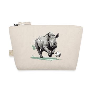 Rhino Football Team - Organic Pouch - nature - Front