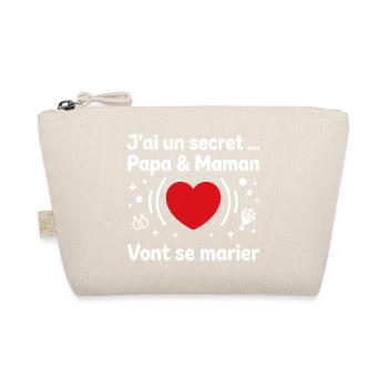 Papa et Maman vont se marier - Trousse biologique - nature - Devant