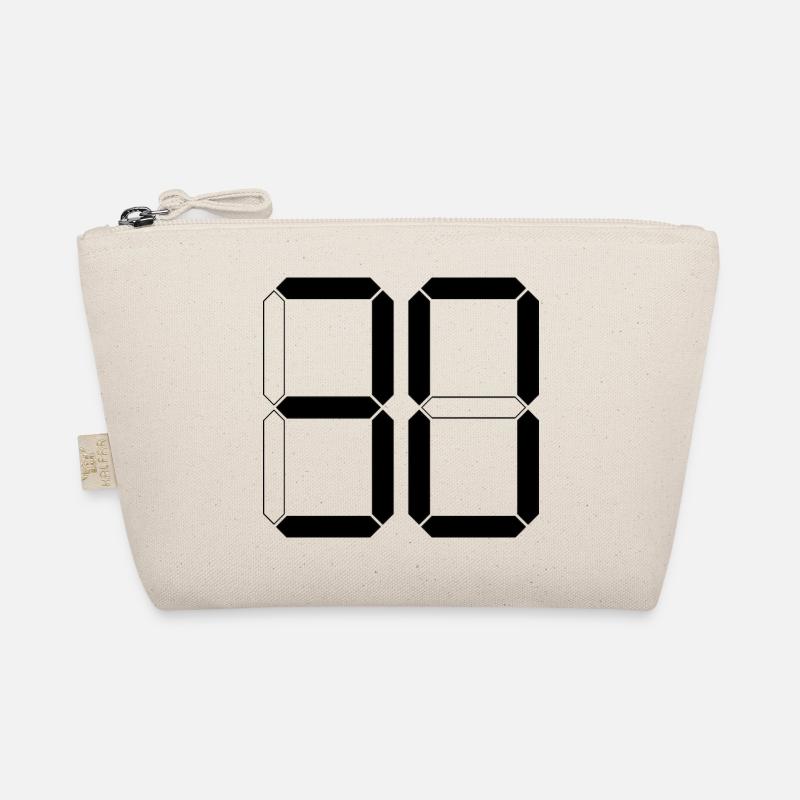NUMMER 30 Dreißig Geburtstag Geschenk Digital Bio-Täschchen