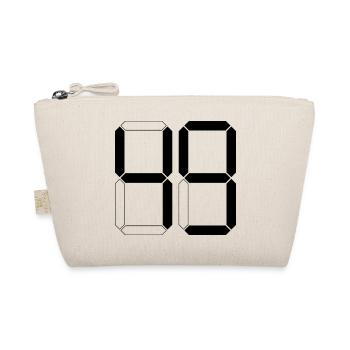 NUMBER 49 Forty-Nine Gift Digital - Organic Pouch - nature - Front