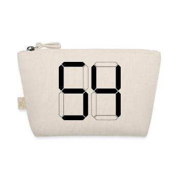 NUMBER 54 Fifty-Four Gift Digital - Organic Pouch - nature - Front