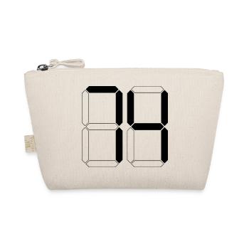 NUMBER 74 Seventy-Four Gift Digital - Organic Pouch - nature - Front