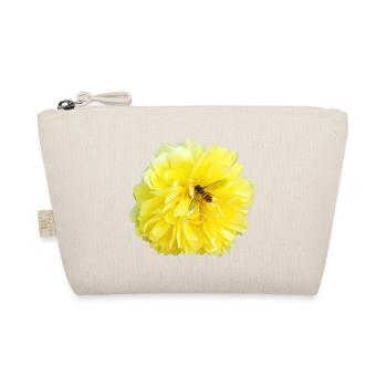 Yellow_Rose_-_Bee_Nature_Photography - Organic Pouch - nature - Front