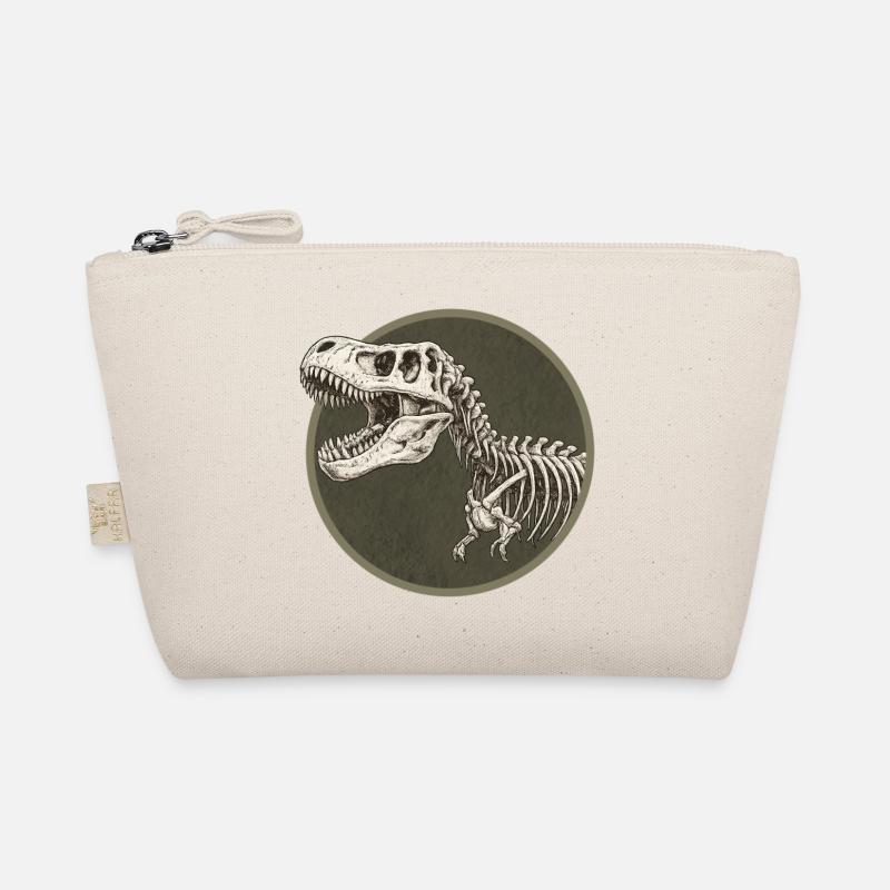Dinosaurier - Bio-Täschchen - Natur