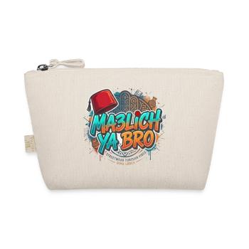 Ma3lich Ya Bro - Tunisian Streetwear Style - Trousse biologique - nature - Devant
